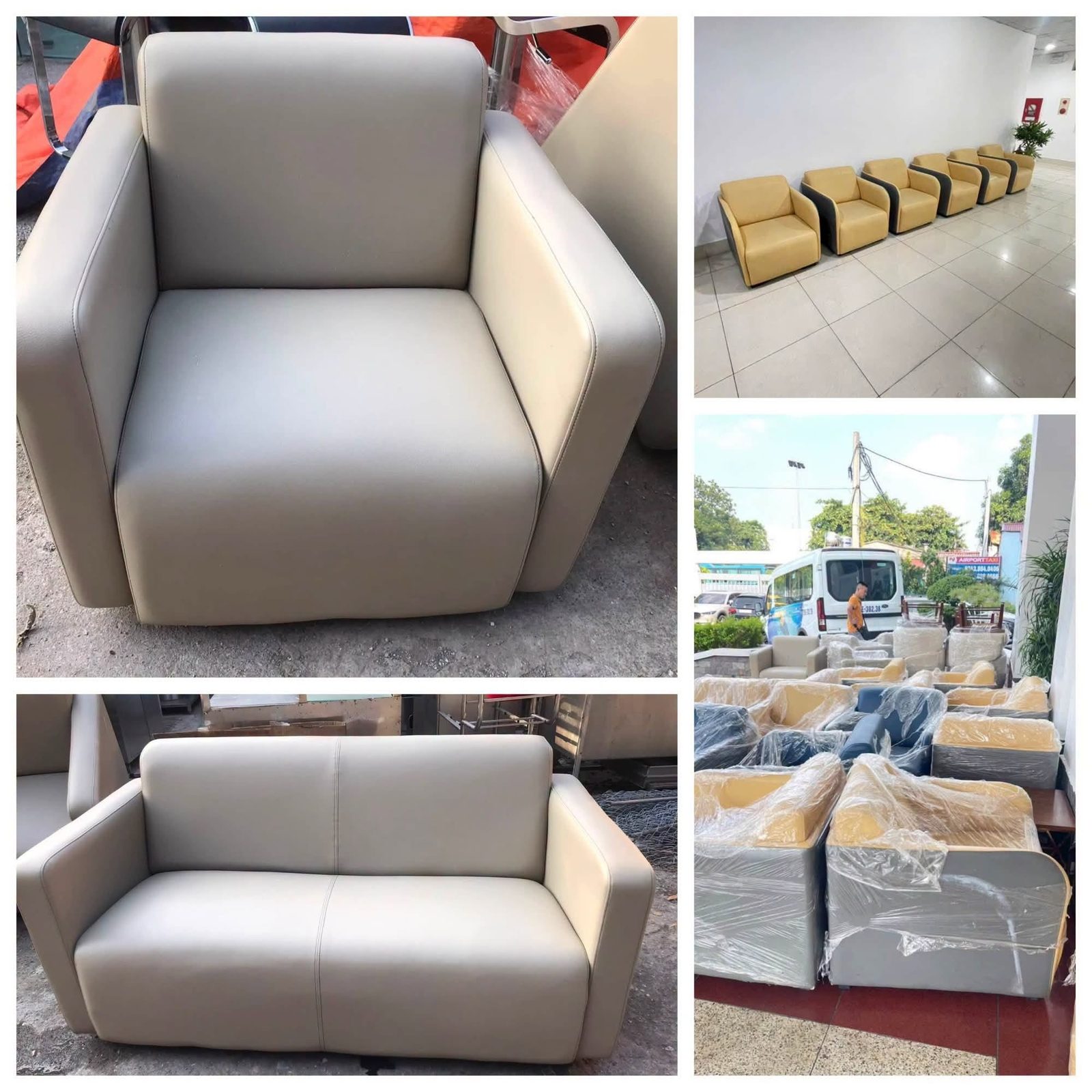 Sofa tiếp khách văn phòng thanh lý